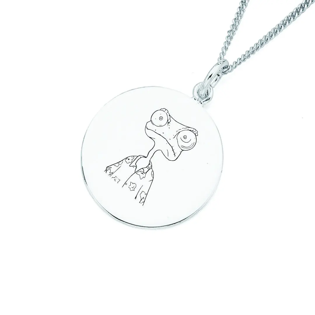 پلاک Rango و زنجیر استیل