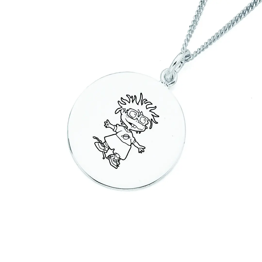 پلاک  Chuckie Finster و زنجیر استیل