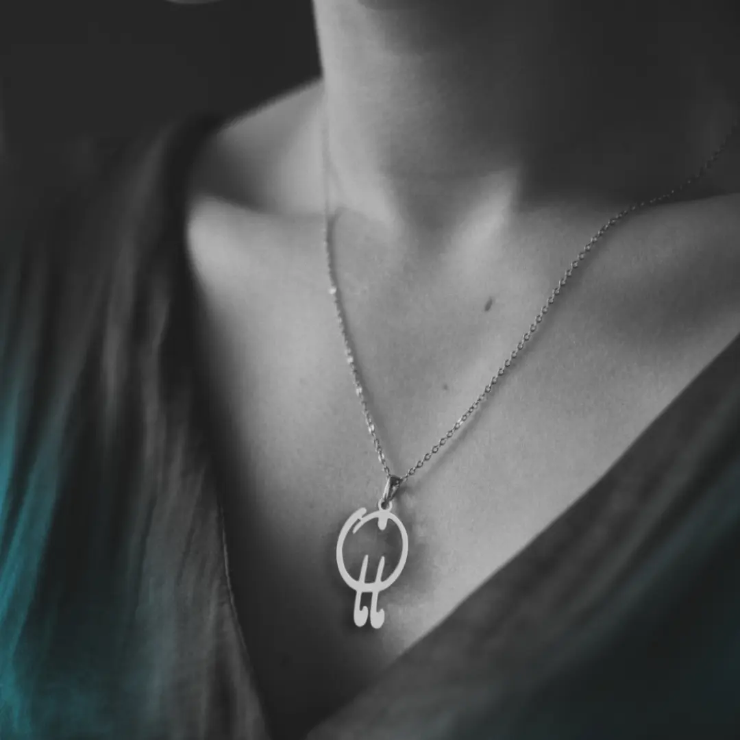 آویز اسم مامان و زنجیر نقره روز مادر