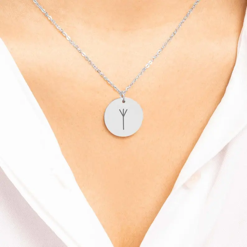 پلاک استیل وایکینگها به همراه زنجیر