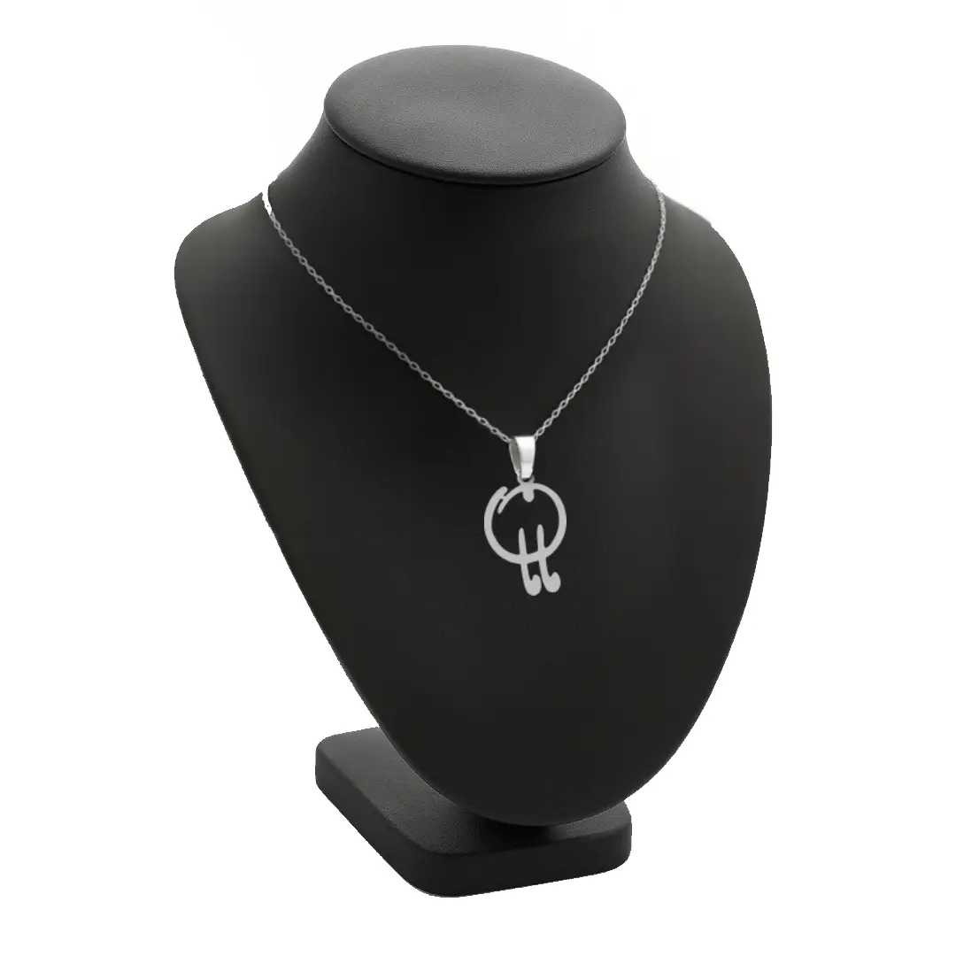 آویز اسم مامان و زنجیر نقره روز مادر