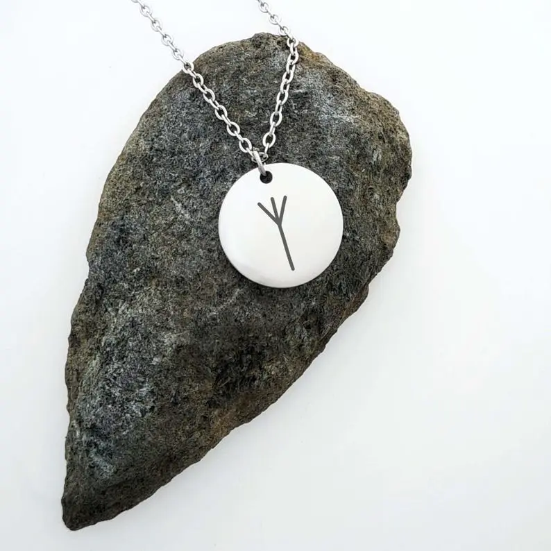 پلاک استیل وایکینگ‌ها به همراه زنجیر