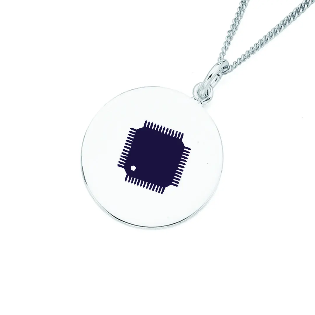 پلاک چیپ cpu و زنجیر استیل