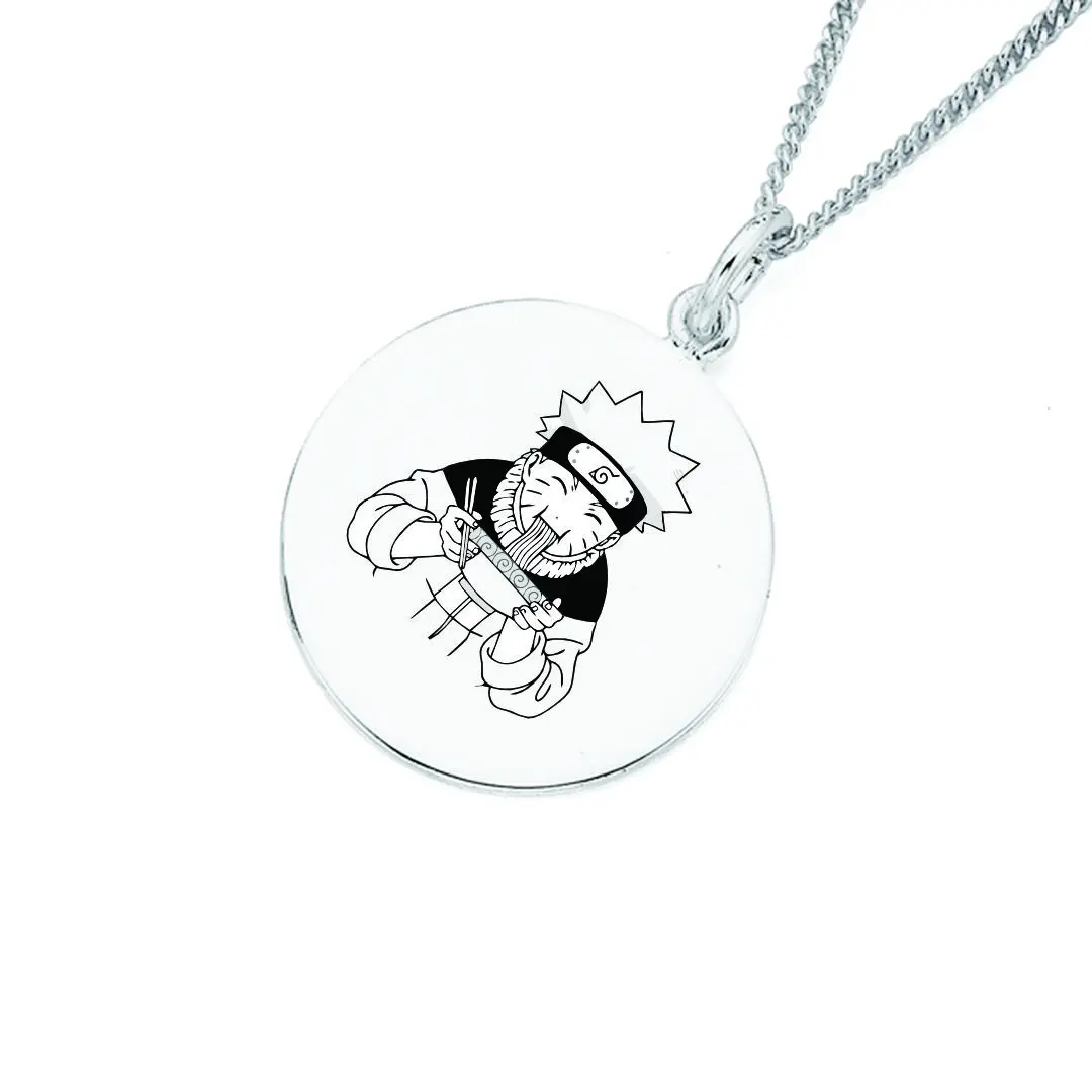 پلاک naruto و زنجیر استیل