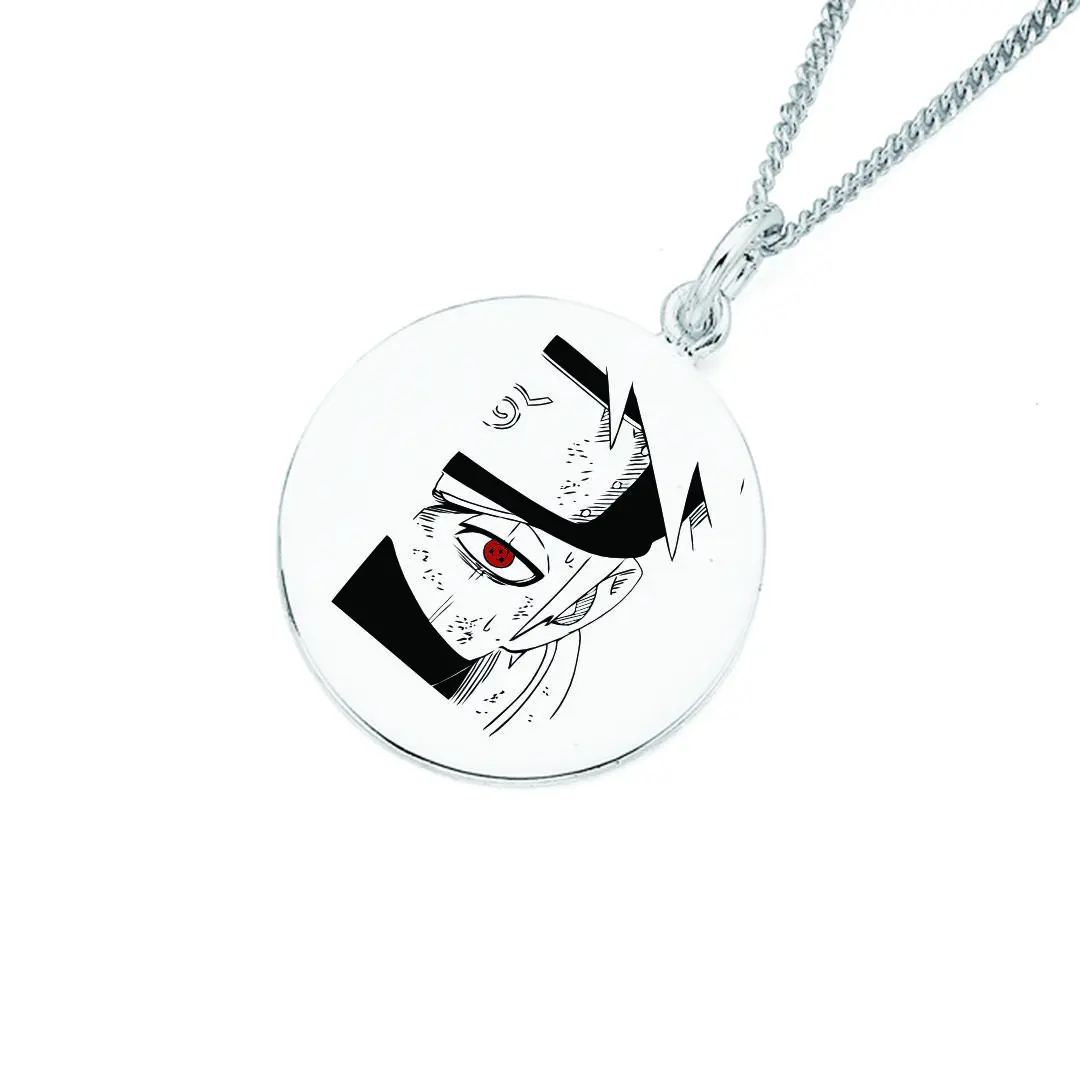 پلاک استیل Naruto به همراه زنجیر