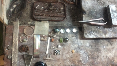 تصویری از کارگاه‌های قدیمی نقره‌سازی در تهران