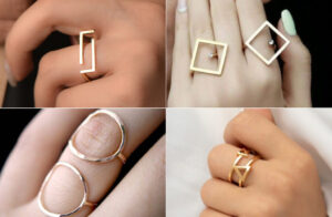مدل‌های متنوع انگشتر نقره در اندازه‌های مختلف