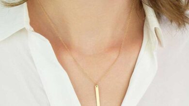 مدل پلاک نقره مناسب برای مادران شیک‌پوش-طرح هندسی