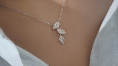 پلاک نقره نگین دار-هدیه روز مادر