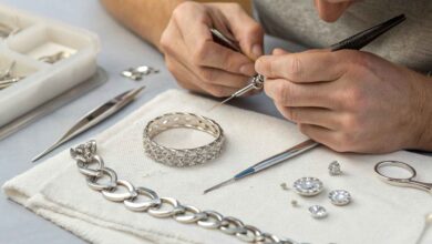 نکات آموزشی تعمیر نقره
