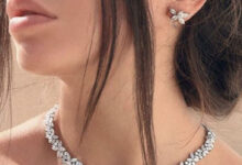 گردنبند نقره زنانه خاص مناسب مجالس و عروسی