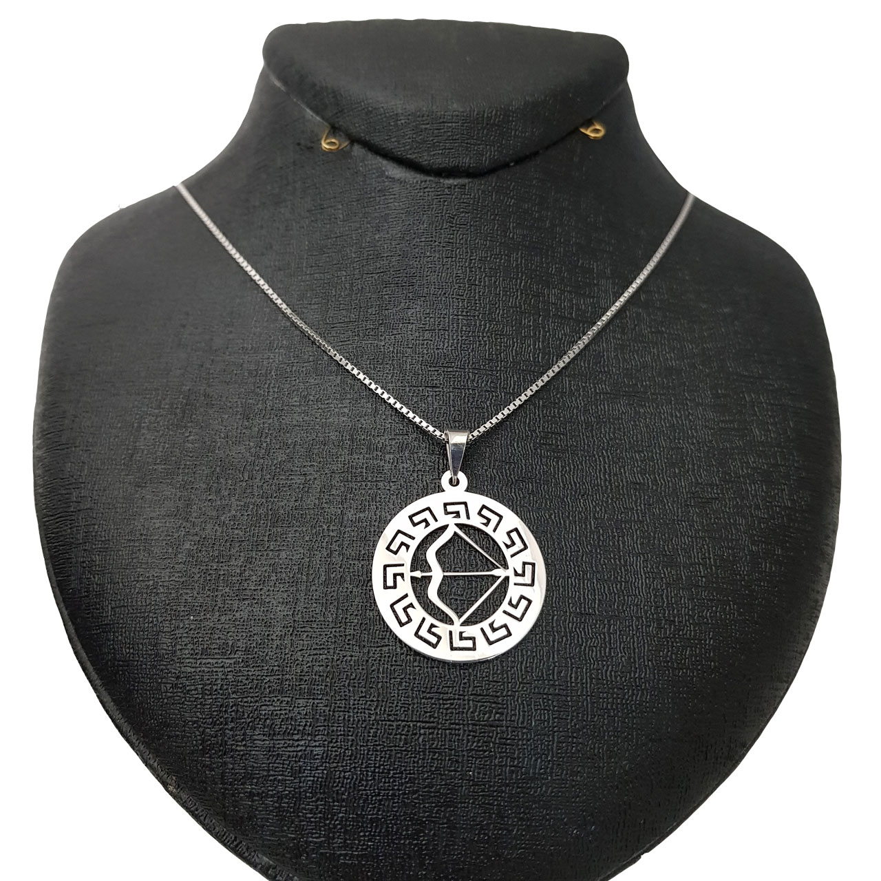 گردنبند نقره ماه تولد آذر