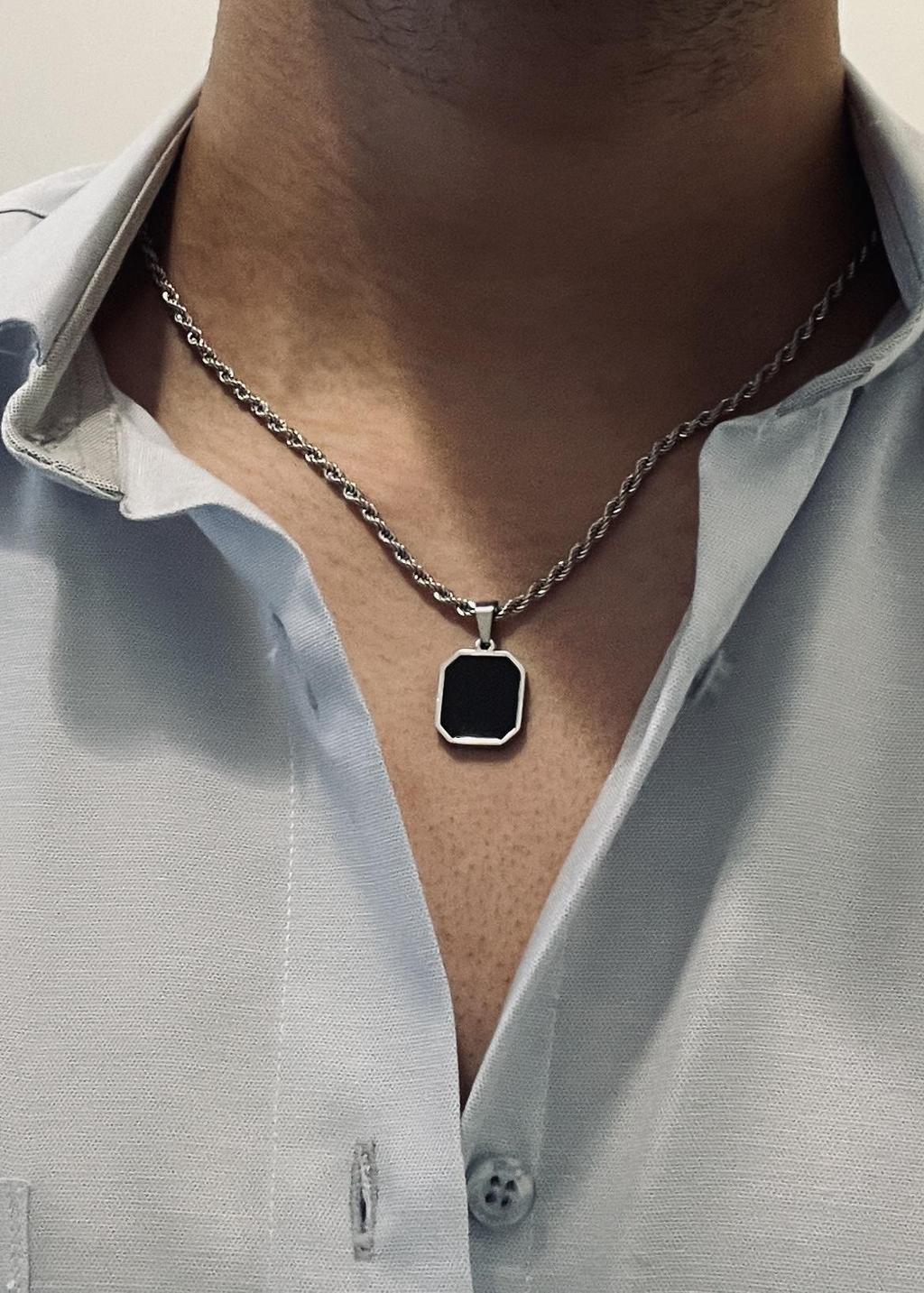 گردنبند نقره مردانه خاص