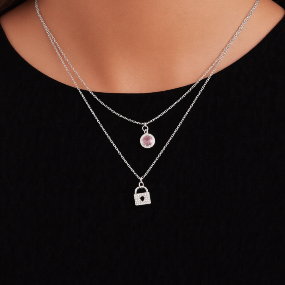 گردنبند نقره اصل S925