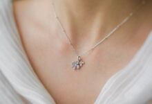 گردنبند نقره مناسب استایل کلاسیک